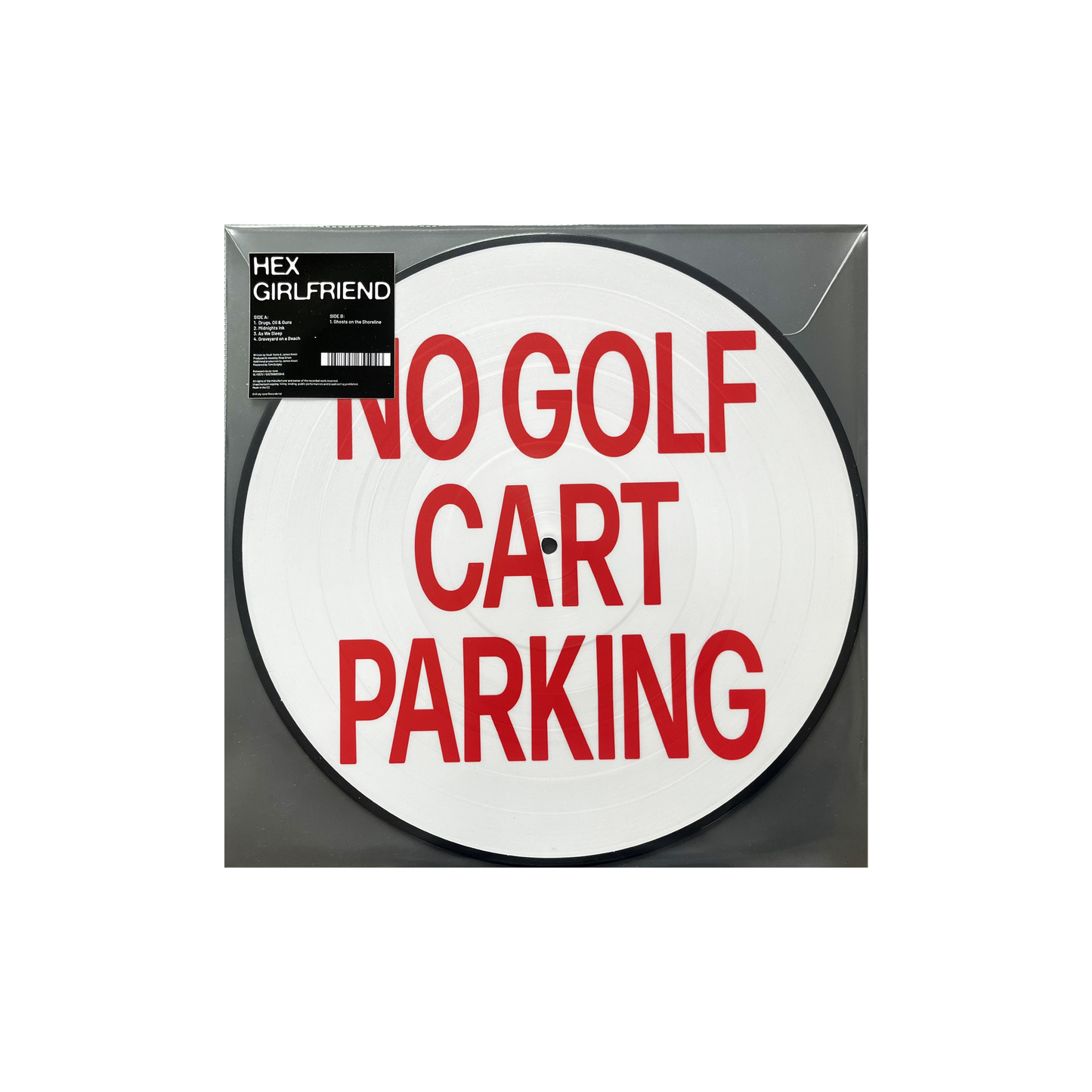 No Golf Cart Parking 12"